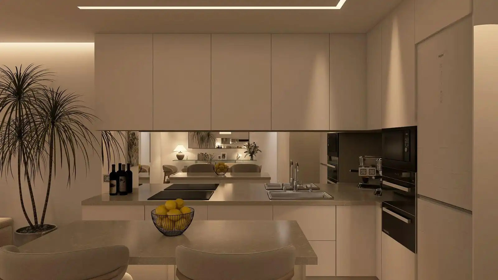 Cocina de Planta baja en venta en Oropesa del Mar / Orpesa con Aire acondicionado, Terraza y Horno