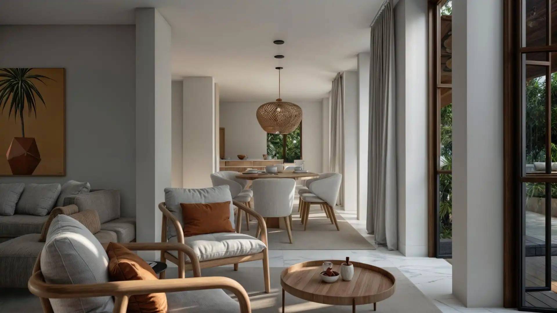 Sala d'estar de Casa o xalet en venda en Alcúdia amb Calefacció, Jardí privat i Terrassa