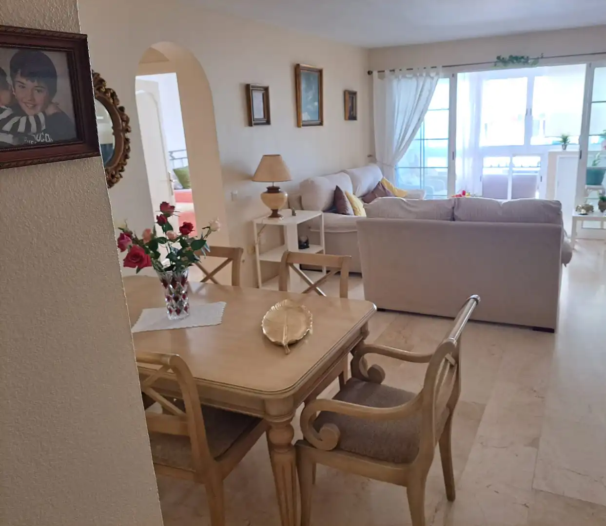 Dining room of Flat for sale in Fuengirola  with Air Conditioner, Heating and Terrace