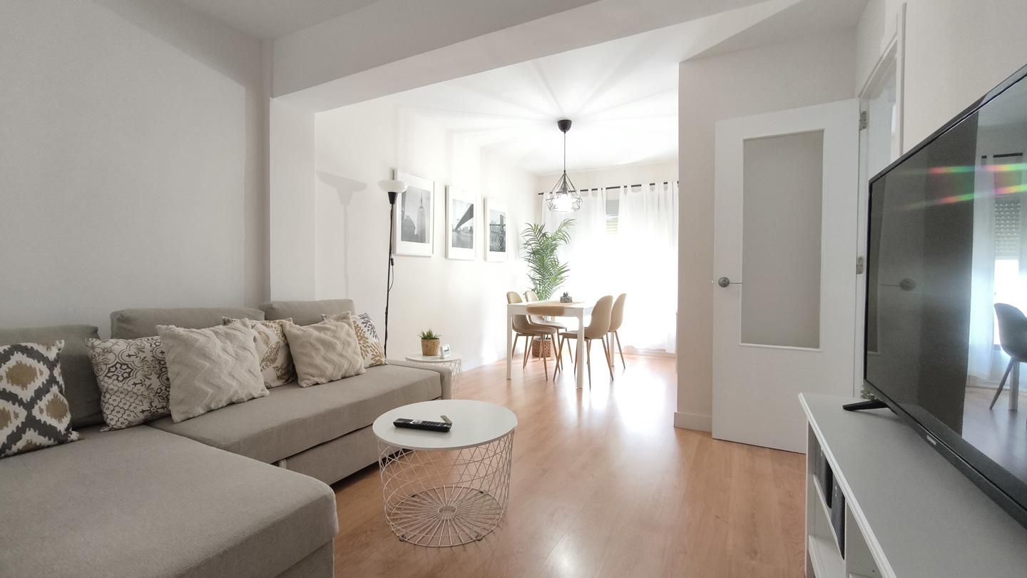 Sala de estar de Piso de alquiler en Cuenca Capital con Calefacción y Amueblado