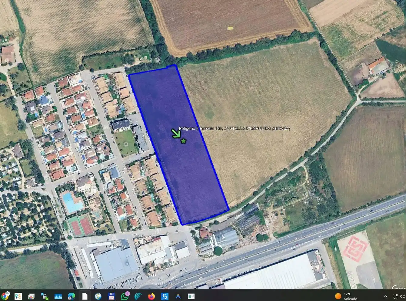 Rural land for sale in Creixell