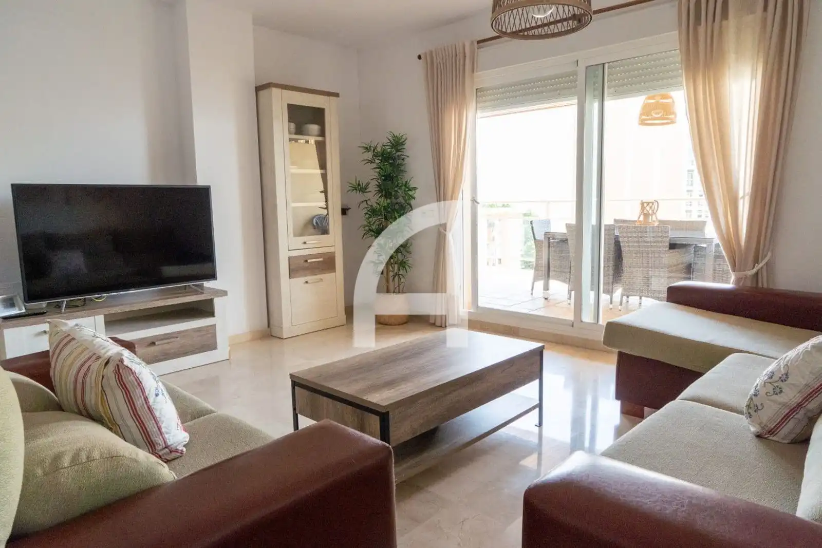 Sala d'estar de Pis en venda en Fuengirola amb Aire condicionat, Calefacció i Terrassa