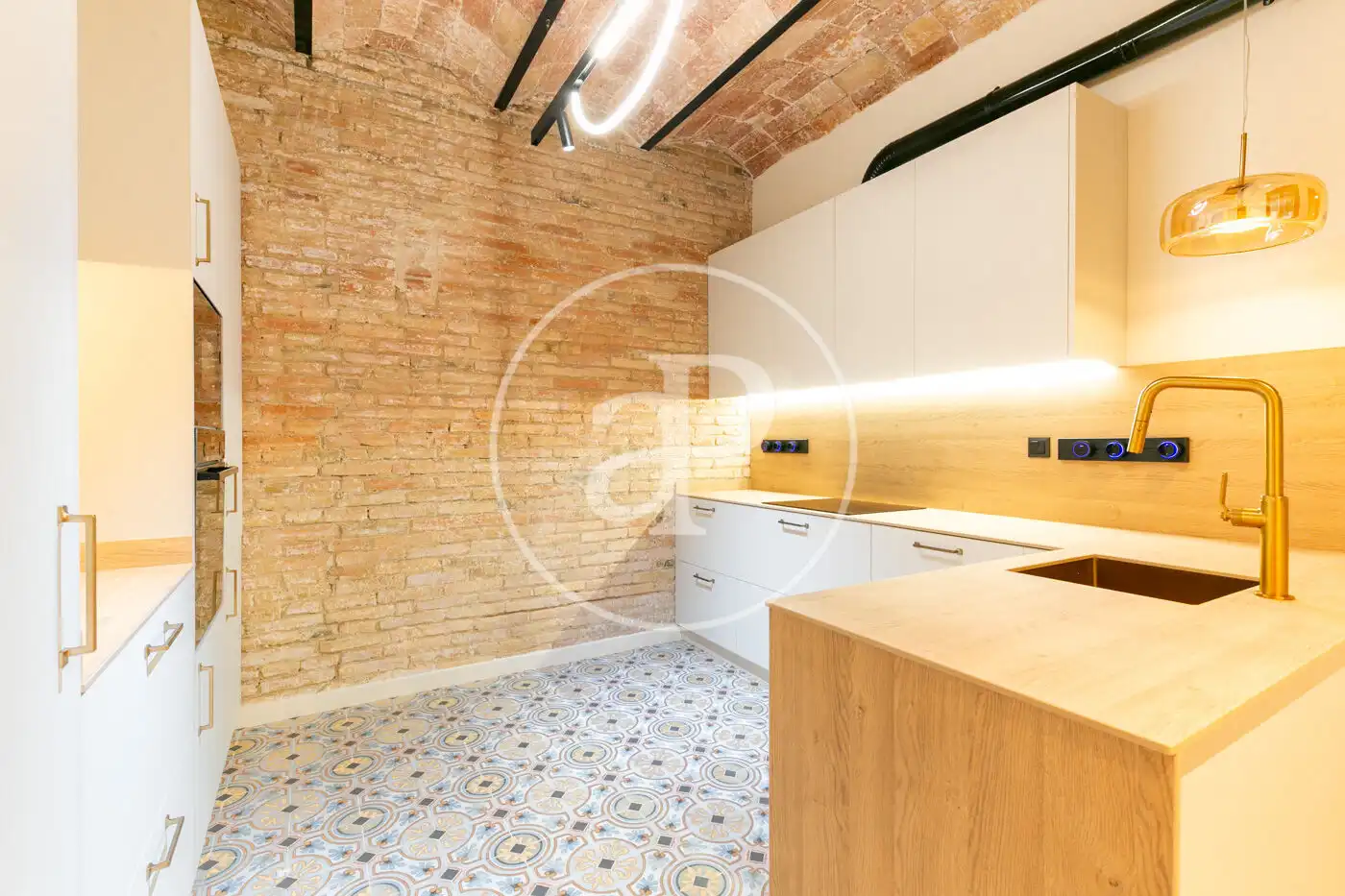 Cocina de Piso en venta en Barcelona con Aire acondicionado, Calefacción y Balcón