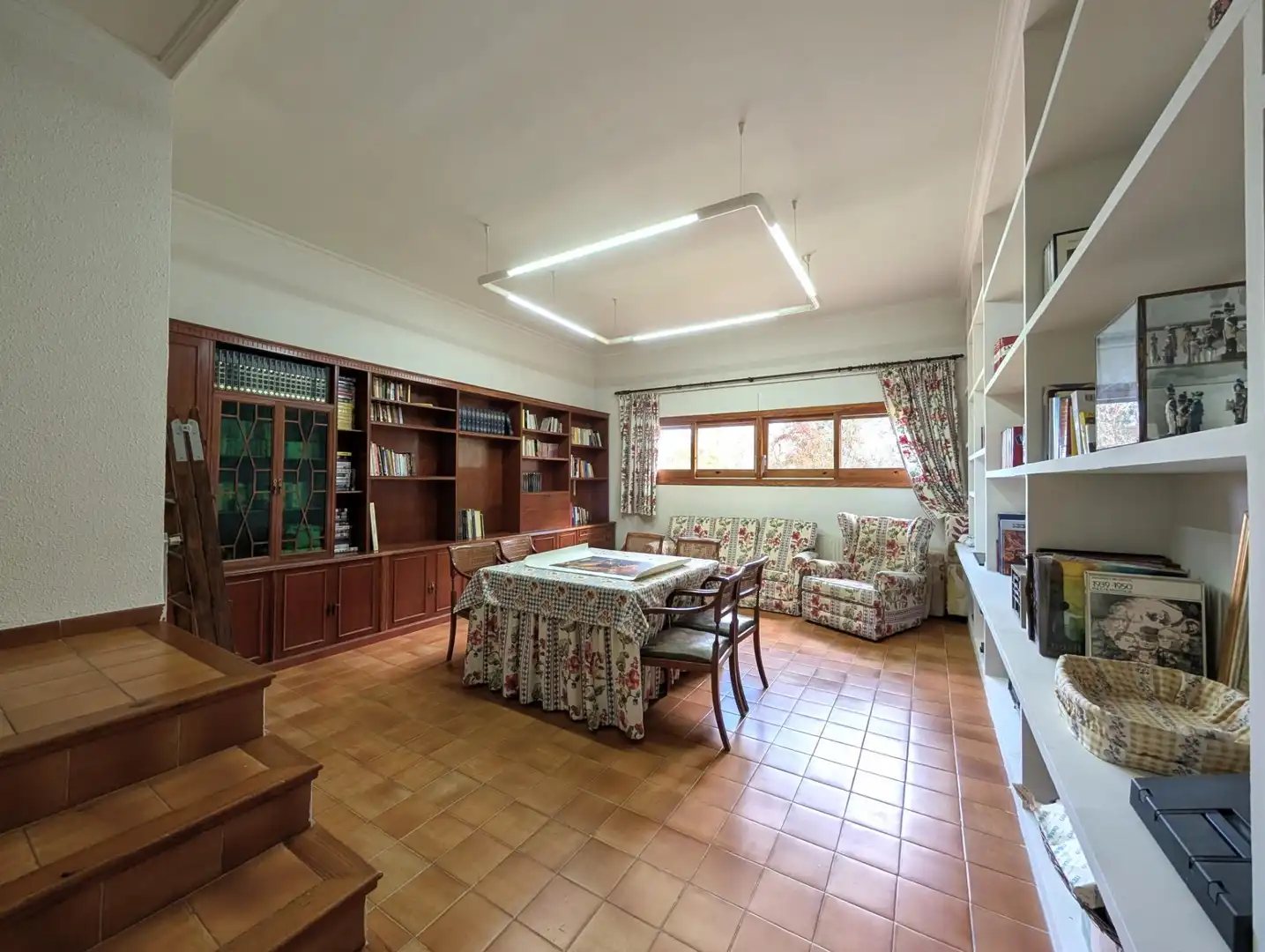 Sala de estar de Casa o chalet en venta en Alcoy / Alcoi con Calefacción, Jardín privado y Terraza