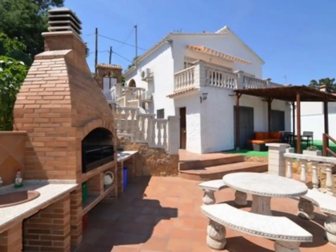 Exterior view of Houses for sale in Lloret de Mar  with Air Conditioner, Heating and Private garden