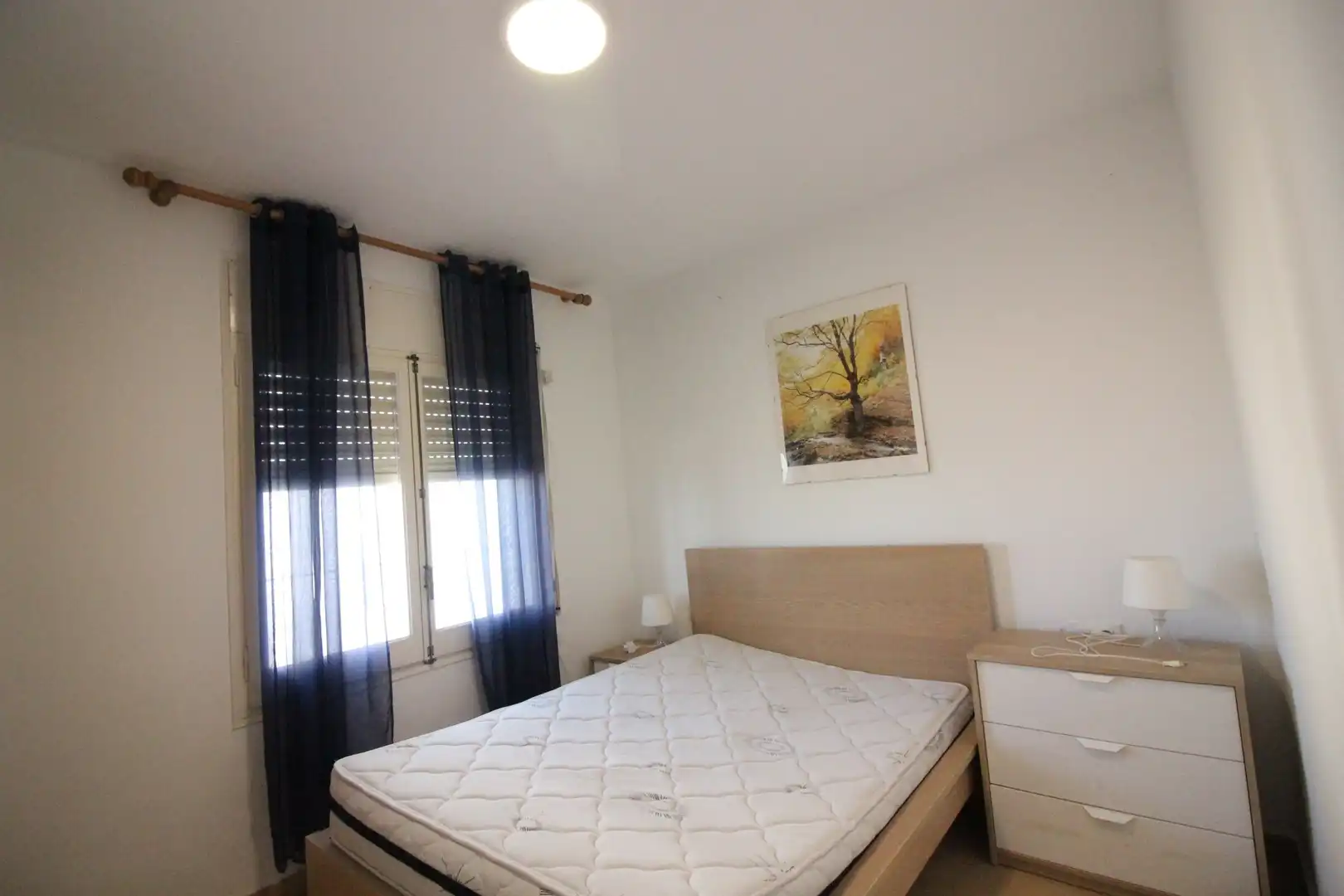Schlafzimmer von Wohnung zum Verkauf in Roses mit Terrasse und Möbliert