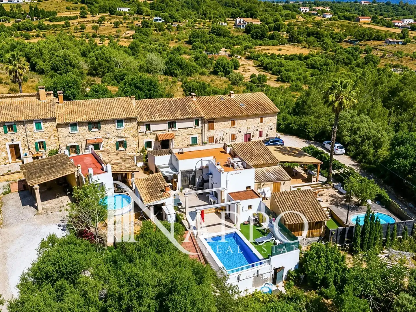 Exterior view of Detached homes for sale in Marratxí  with Terrace, Storage room and Swimming Pool