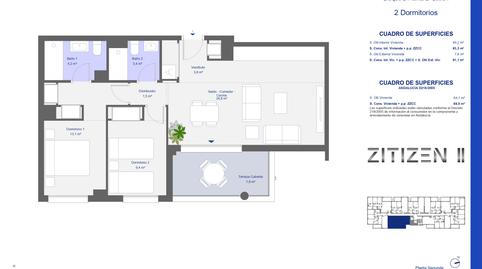 Photo 2 from new construction home in Flat for sale in Parcela R. Sector Sanchez Blanca, Distrito Zeta - Recinto Ferial Cortijo de Torres, Málaga