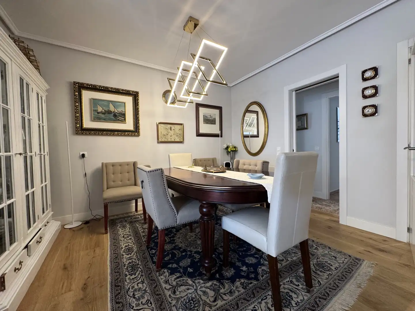 Comedor de Piso en venta en Getxo  con Calefacción, Terraza y Amueblado