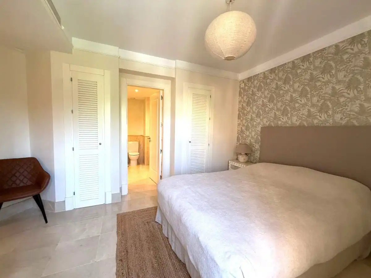 Bedroom of Apartments for rent in Sotogrande  with Air Conditioner, Heating and Terrace