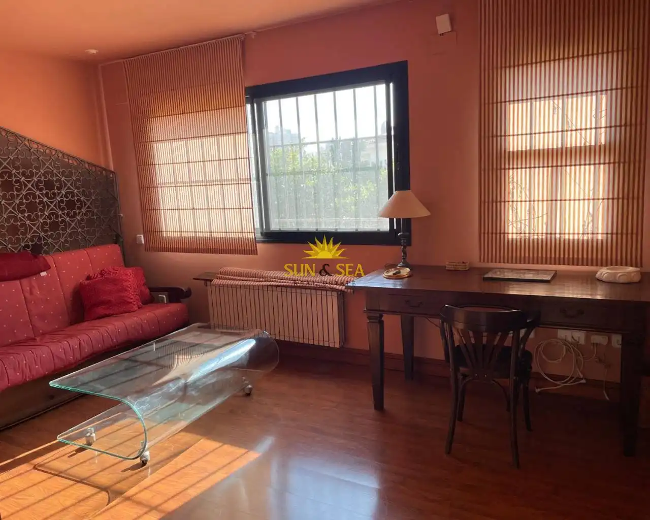 Living room of Houses for rent in Benidorm  with Air Conditioner, Private garden and Terrace