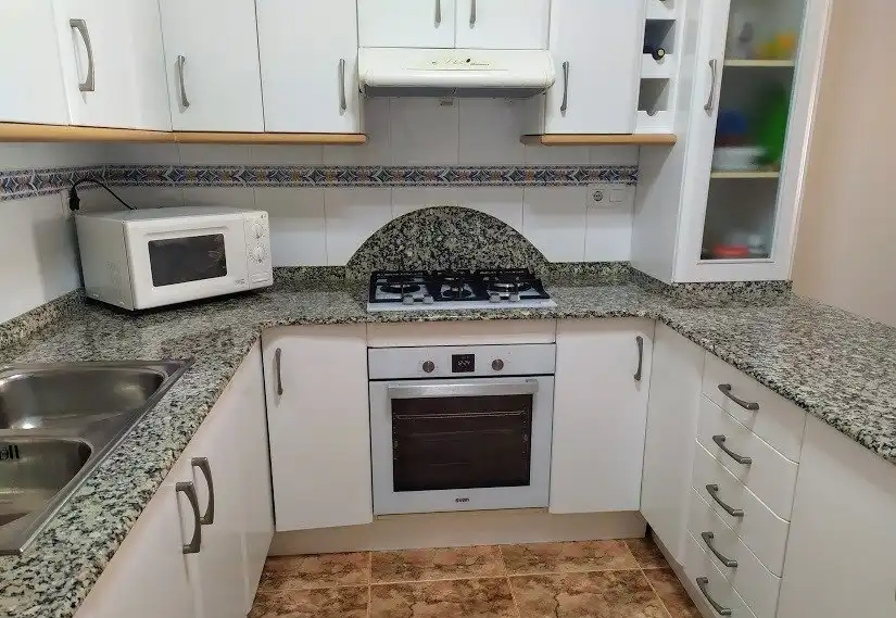 Kitchen of Flat for rent in Águilas  with Air Conditioner, Terrace and Furnished