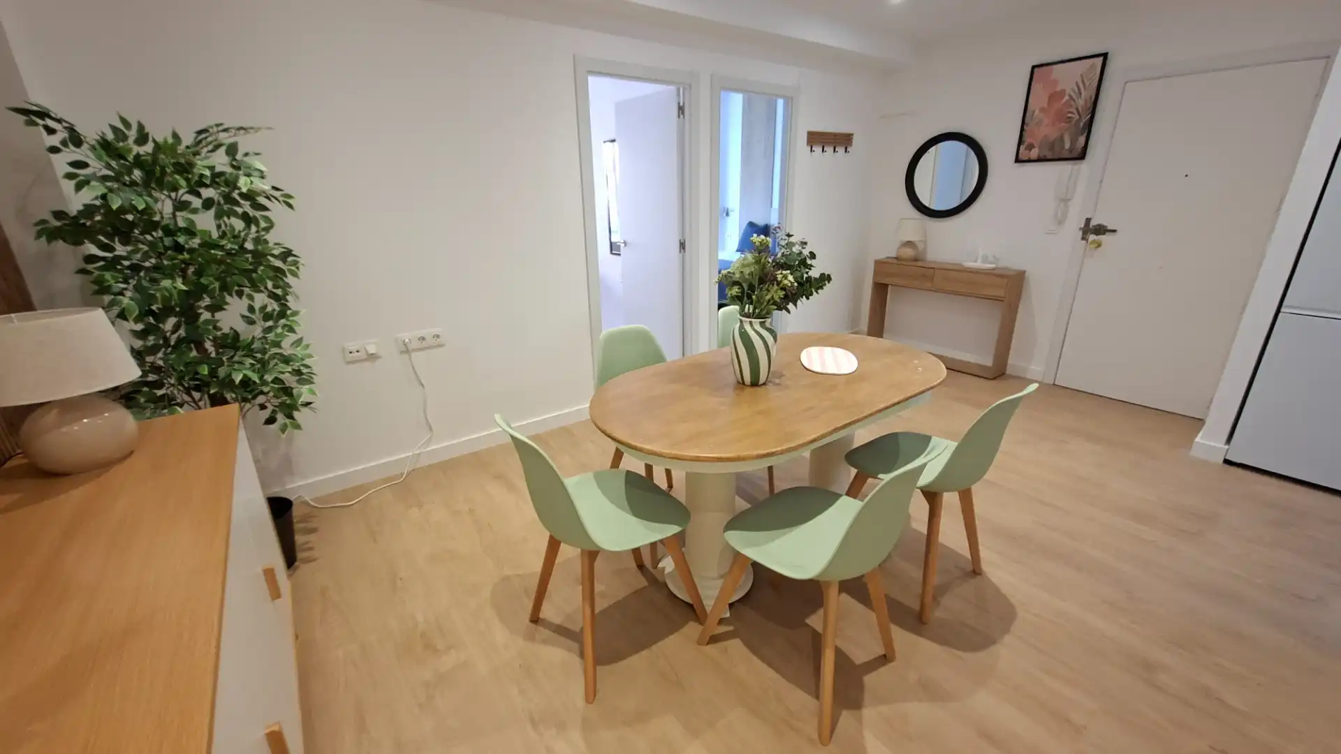 Comedor de Piso de alquiler con opción a compra en San Vicente del Raspeig / Sant Vicent del Raspeig con Terraza y Amueblado