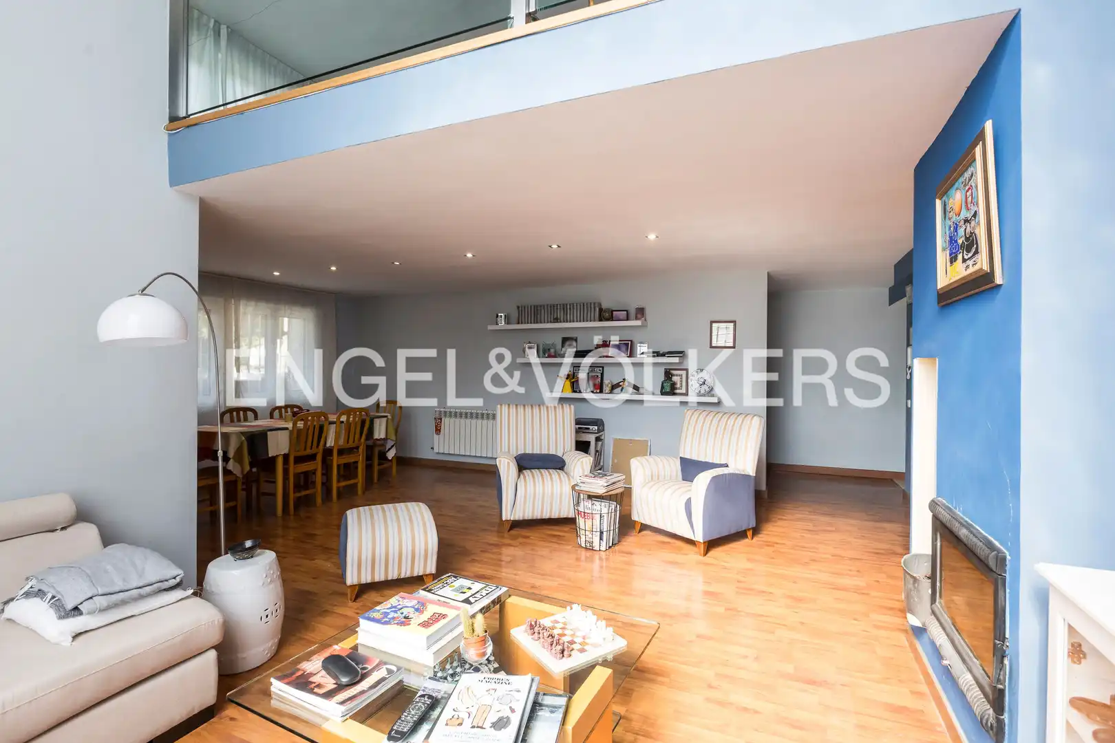 Sala d'estar de Casa o xalet en venda en Alpedrete amb Calefacció, Jardí privat i Terrassa