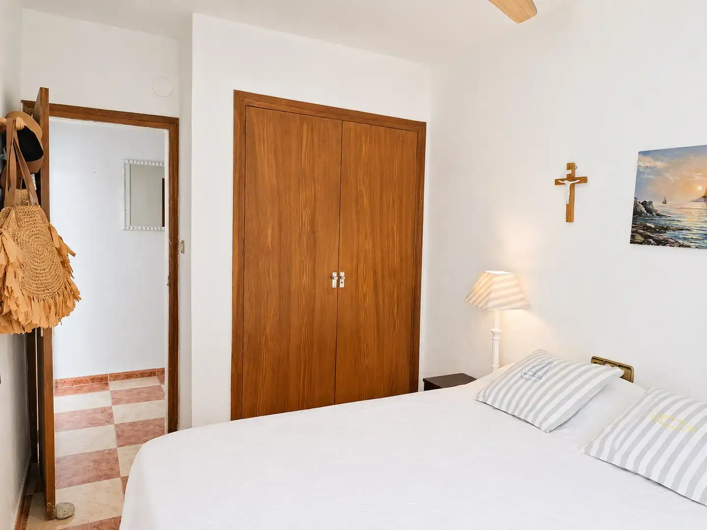 Schlafzimmer von Wohnung zum Verkauf in Torrenueva Costa mit Terrasse und Möbliert