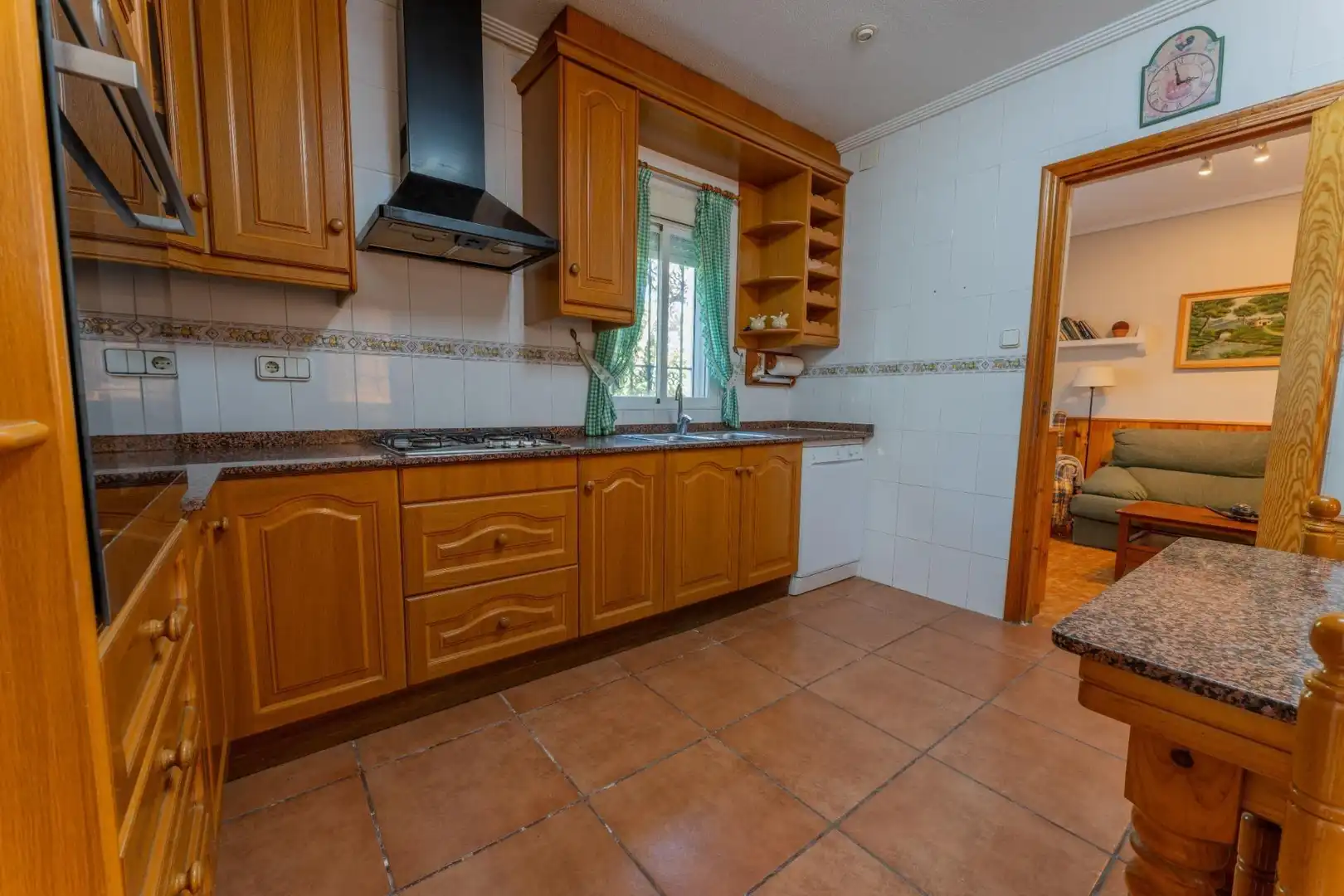 Cocina de Casa o chalet en venta en Elche / Elx con Jardín privado, Terraza y Piscina