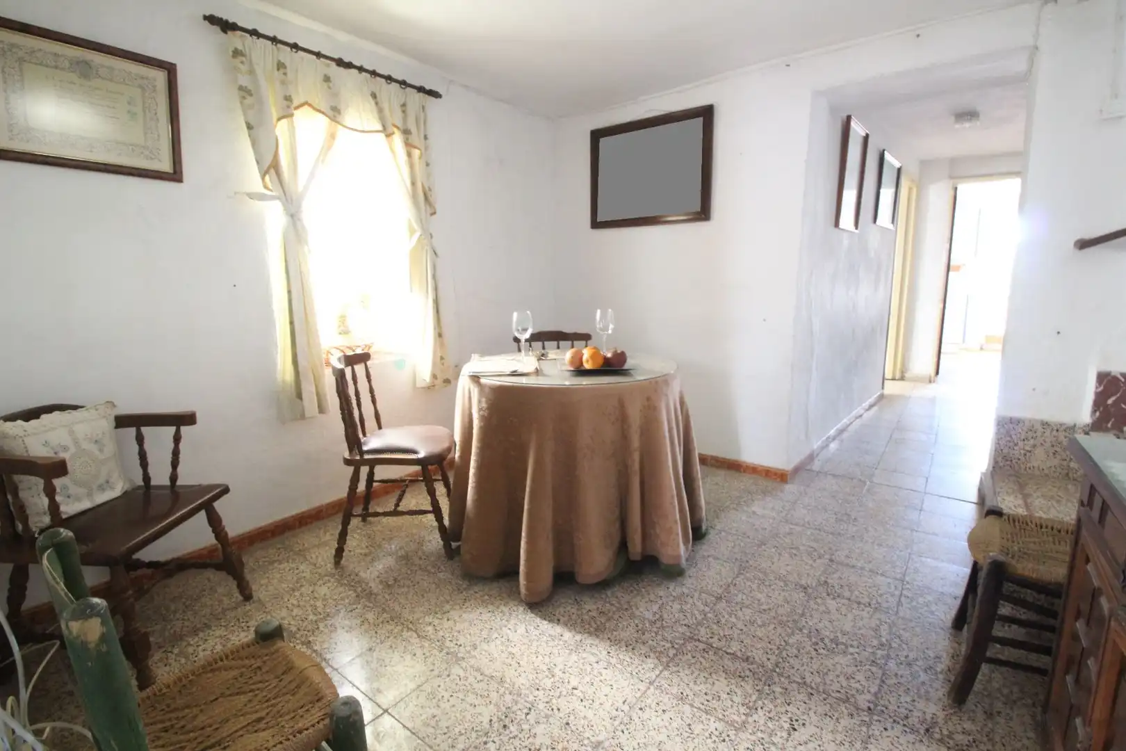 Dining room of Country homes for sale in Alozaina  with Terrace