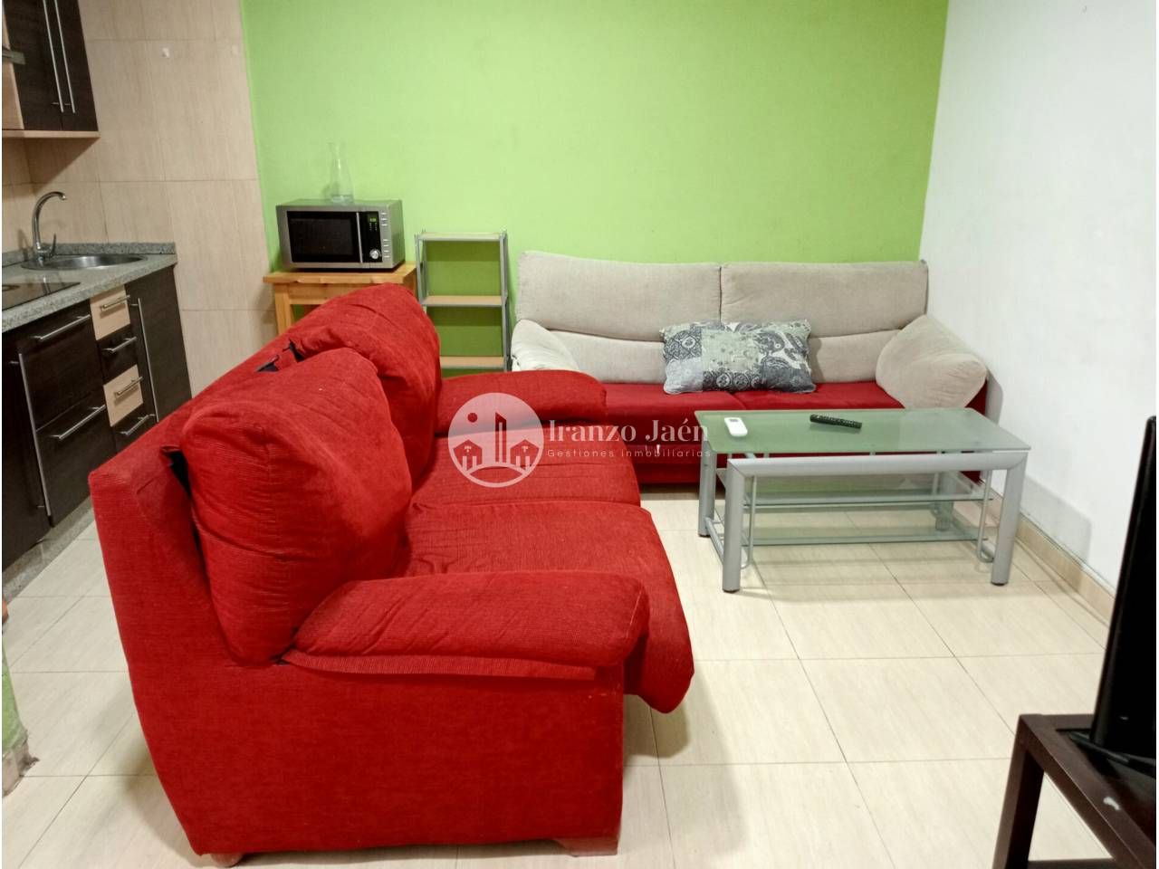 Living room of Duplex to rent in  Jaén Capital  with Air Conditioner, Storage room and Furnished