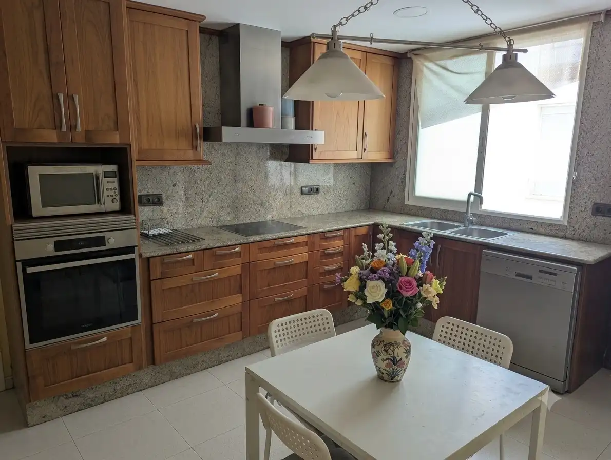 Cuina de Apartament en venda en Sagunto / Sagunt amb Aire condicionat, Calefacció i Parquet