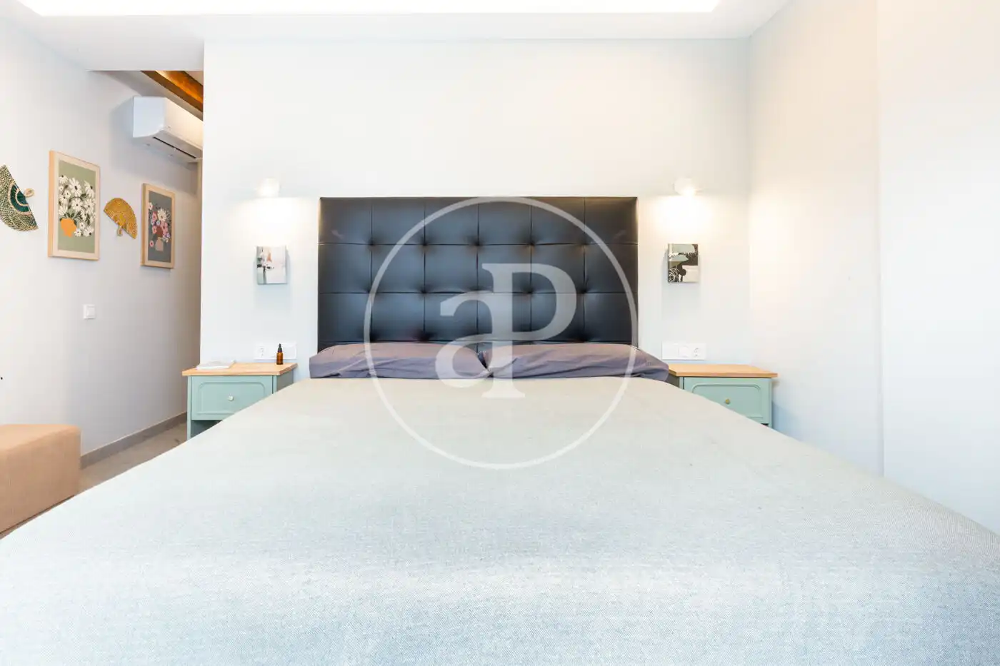 Schlafzimmer von Maisonette zum Verkauf in Valencia mit Klimaanlage, Heizung und Privatgarten