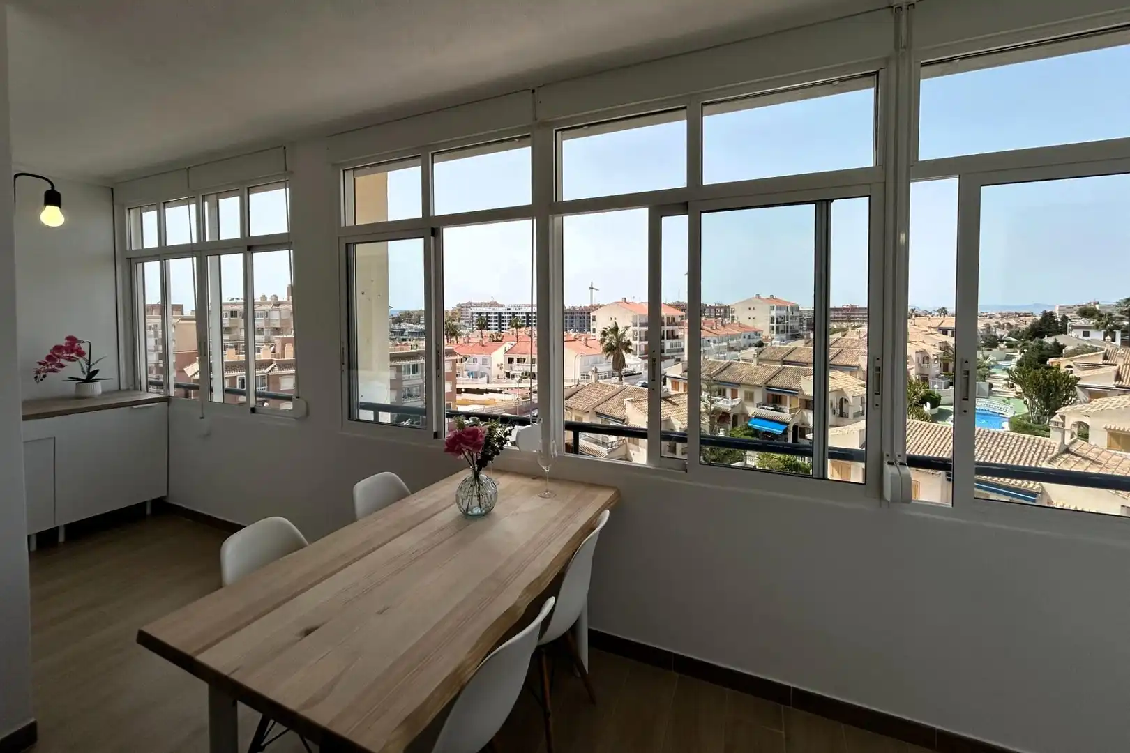 Dining room of Apartments for sale in Torrevieja  with Air Conditioner, Heating and Terrace
