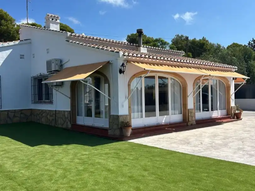 Exterior view of Houses for rent in Jávea / Xàbia  with Air Conditioner and Terrace