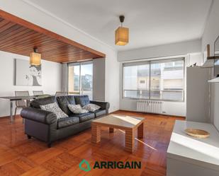 Living room of Flat for sale in Donostia - San Sebastián   with Heating, Terrace and Storage room