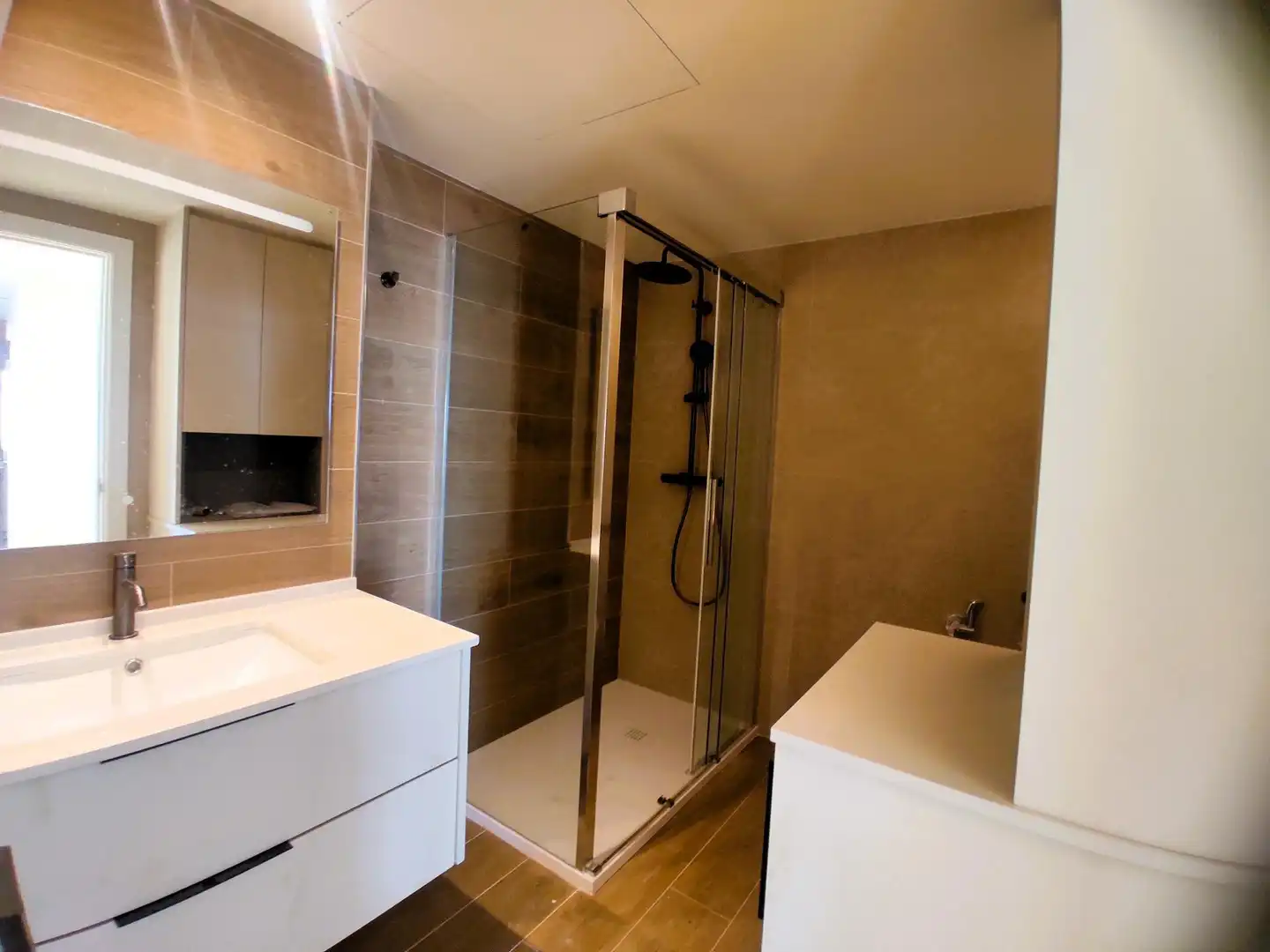Baño de Apartamento de alquiler en Marbella con Terraza