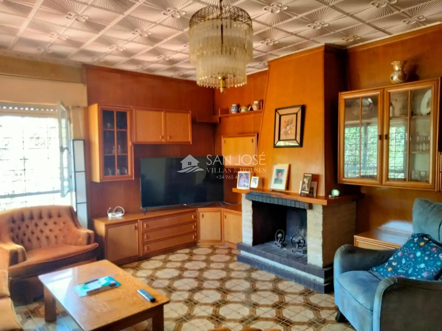 Living room of Houses for sale in Hondón de los Frailes  with Private garden, Terrace and Storage room