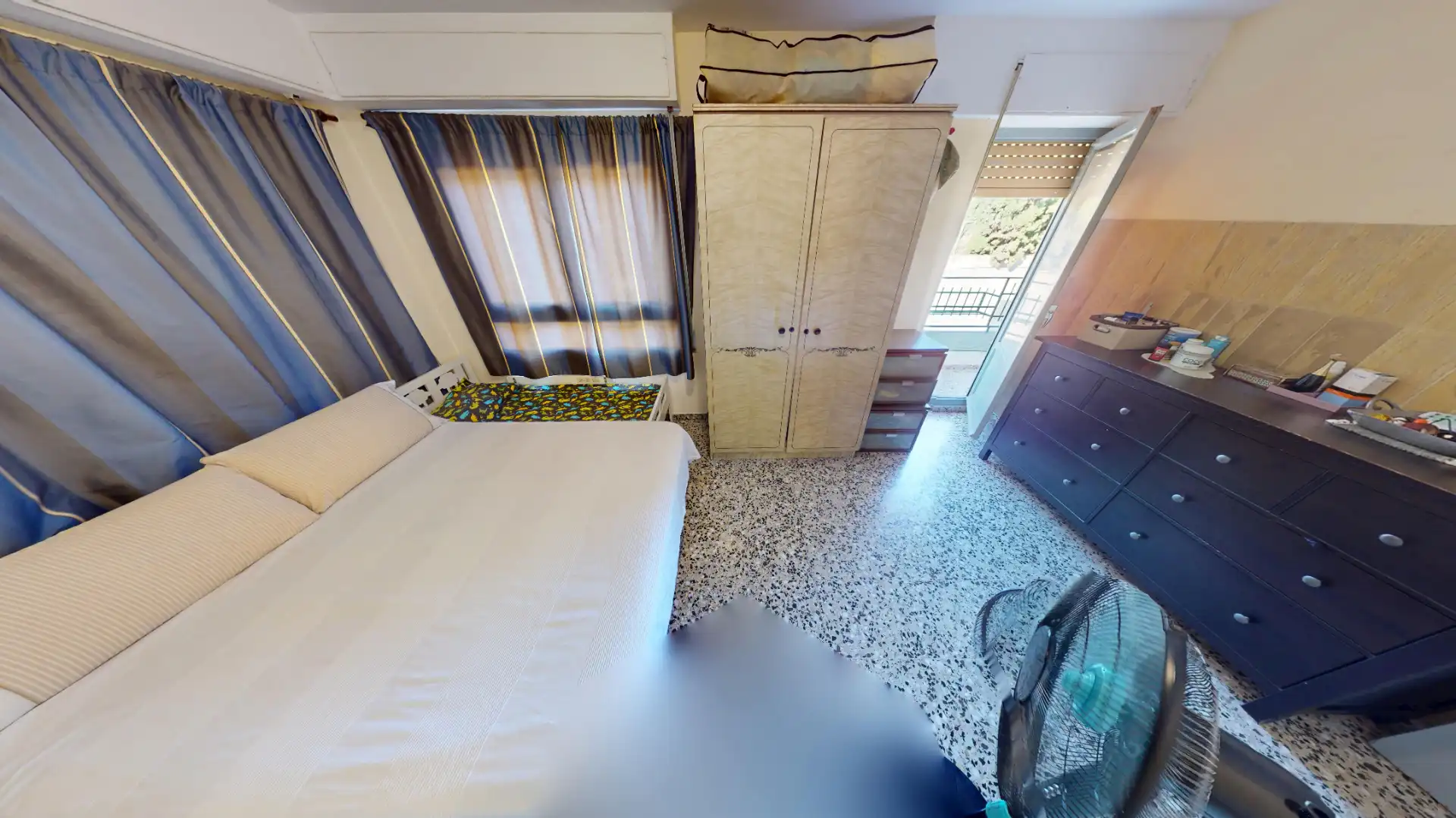 Schlafzimmer von Wohnung zum Verkauf in Alicante / Alacant mit Terrasse, Möbliert und Ofen