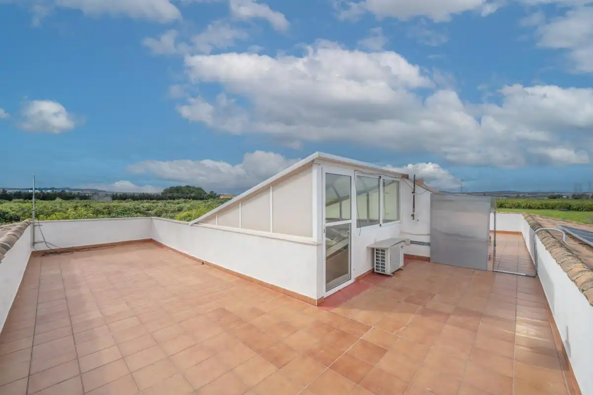 Terraza de Casa o chalet en venta en San Miguel de Salinas con Aire acondicionado, Calefacción y Jardín privado