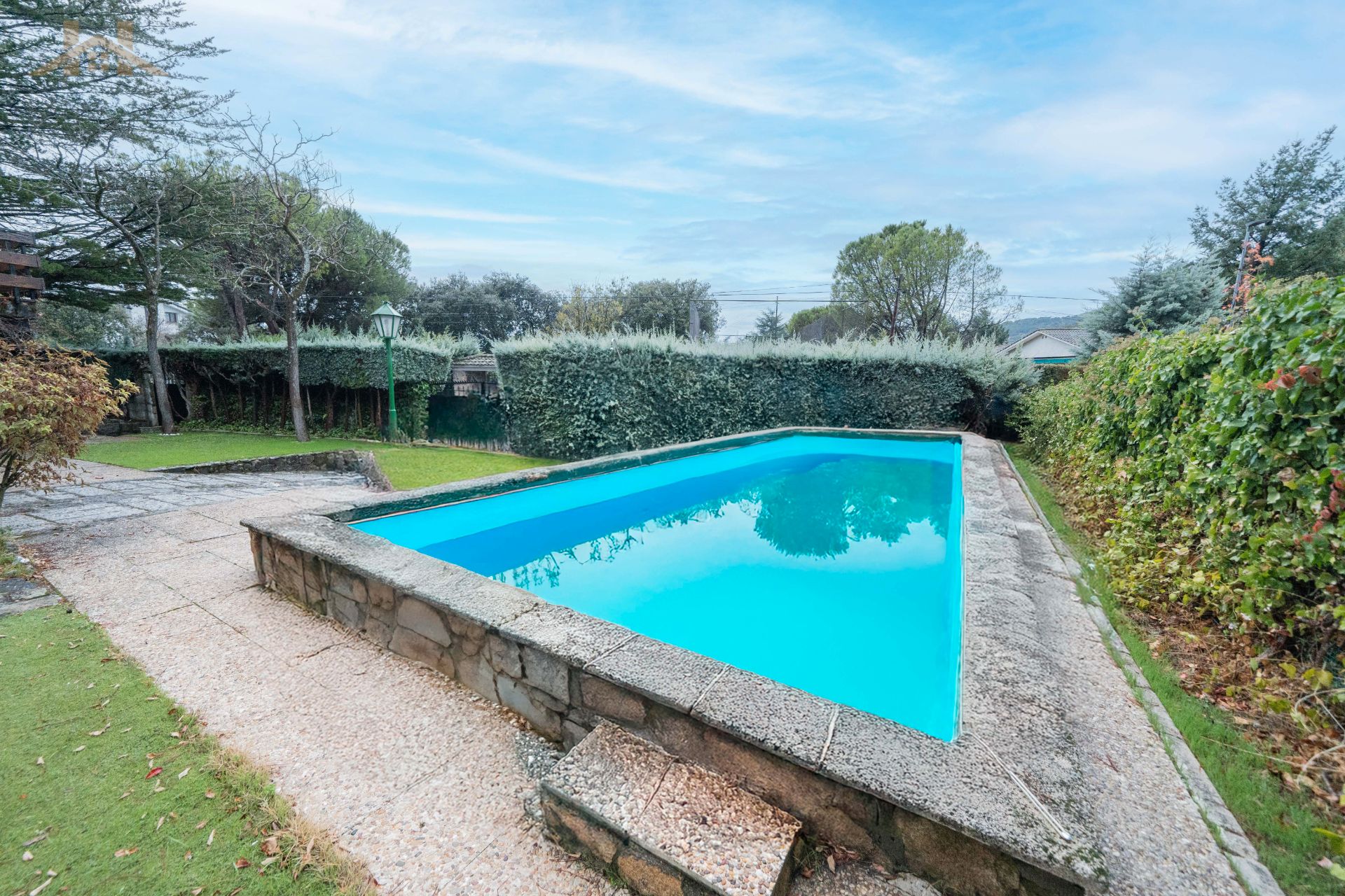 Swimming pool of House or chalet for sale in Moralzarzal  with Terrace and Storage room