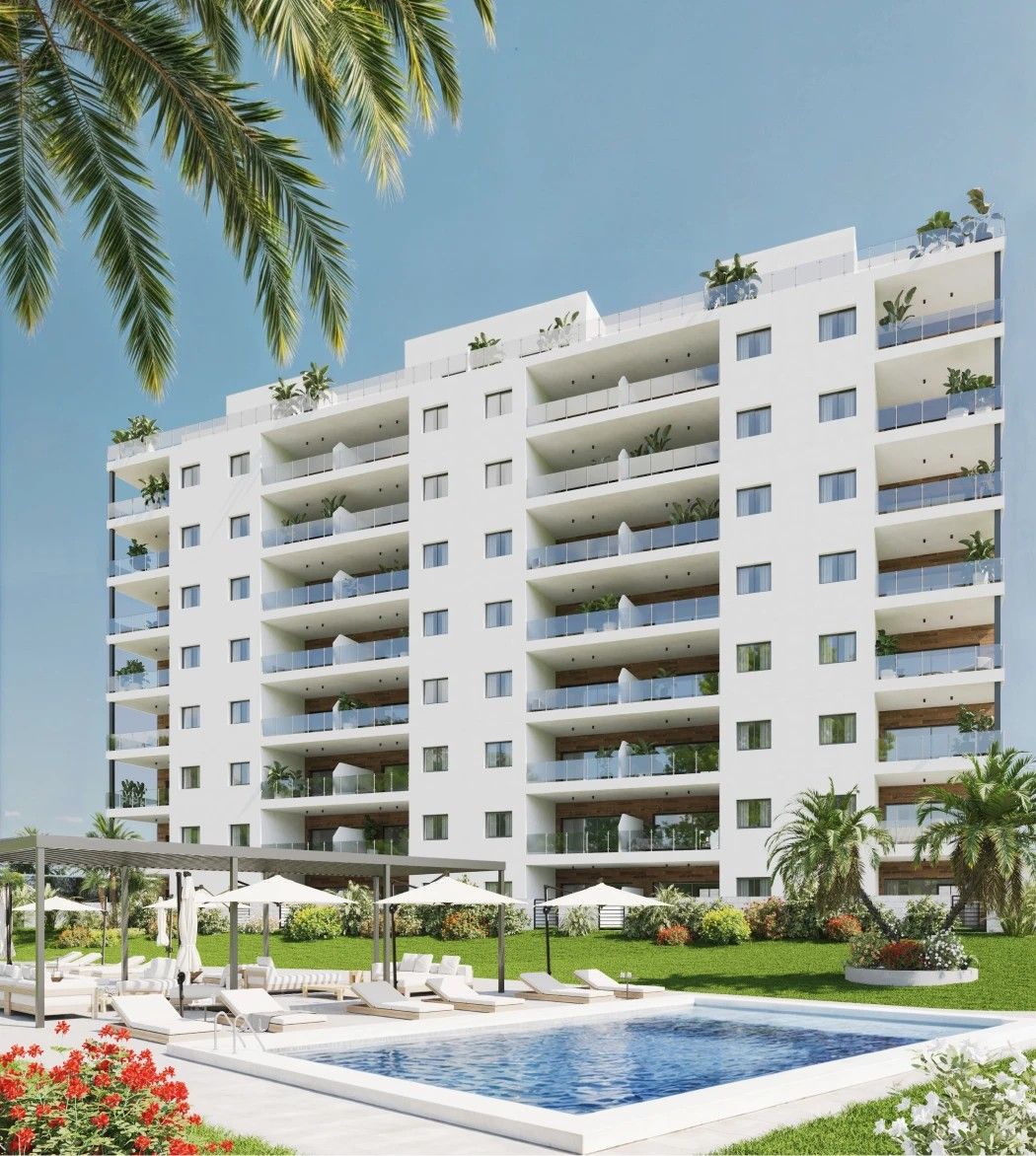 Exterior view of Flat for sale in Villajoyosa / La Vila Joiosa  with Private garden and Terrace