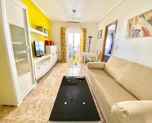 Living room of Flat to rent in Torrevieja  with Air Conditioner, Heating and Terrace