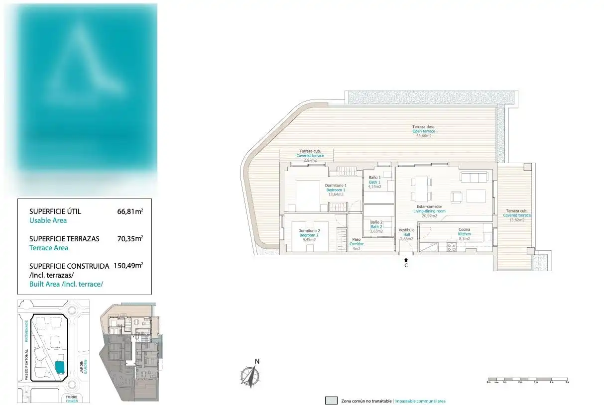 Apartment mit Terrasse zum Verkauf in EDETA 3, imagen 19