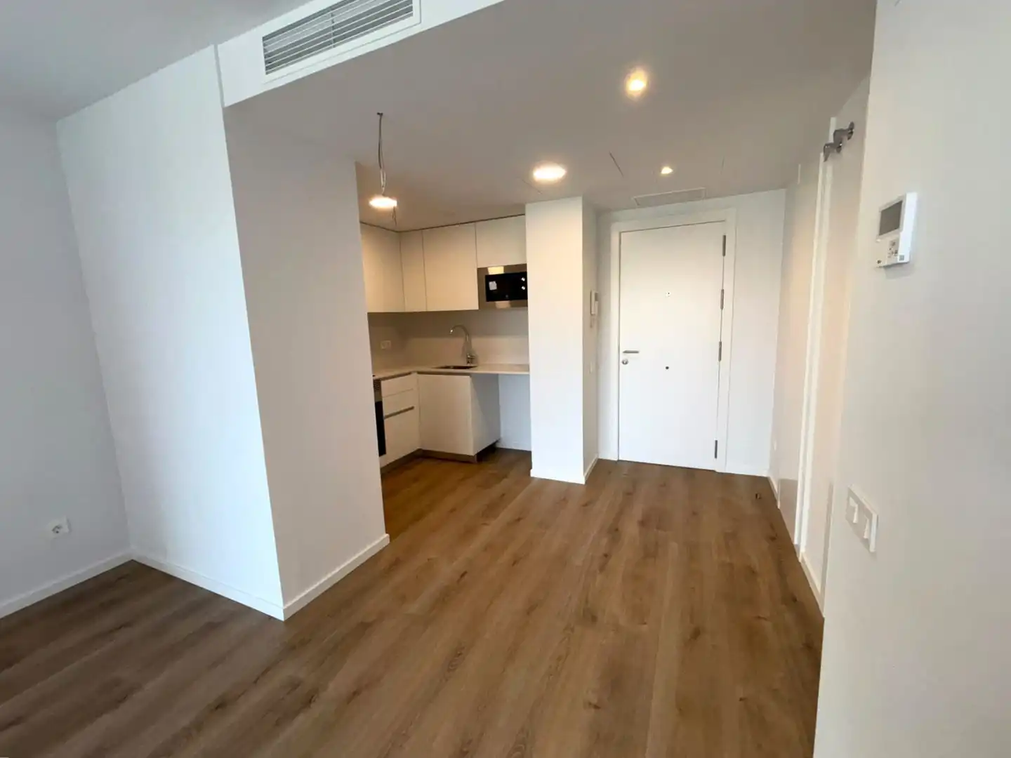 Cocina de Piso de alquiler en Murcia con Aire acondicionado, Calefacción y Terraza