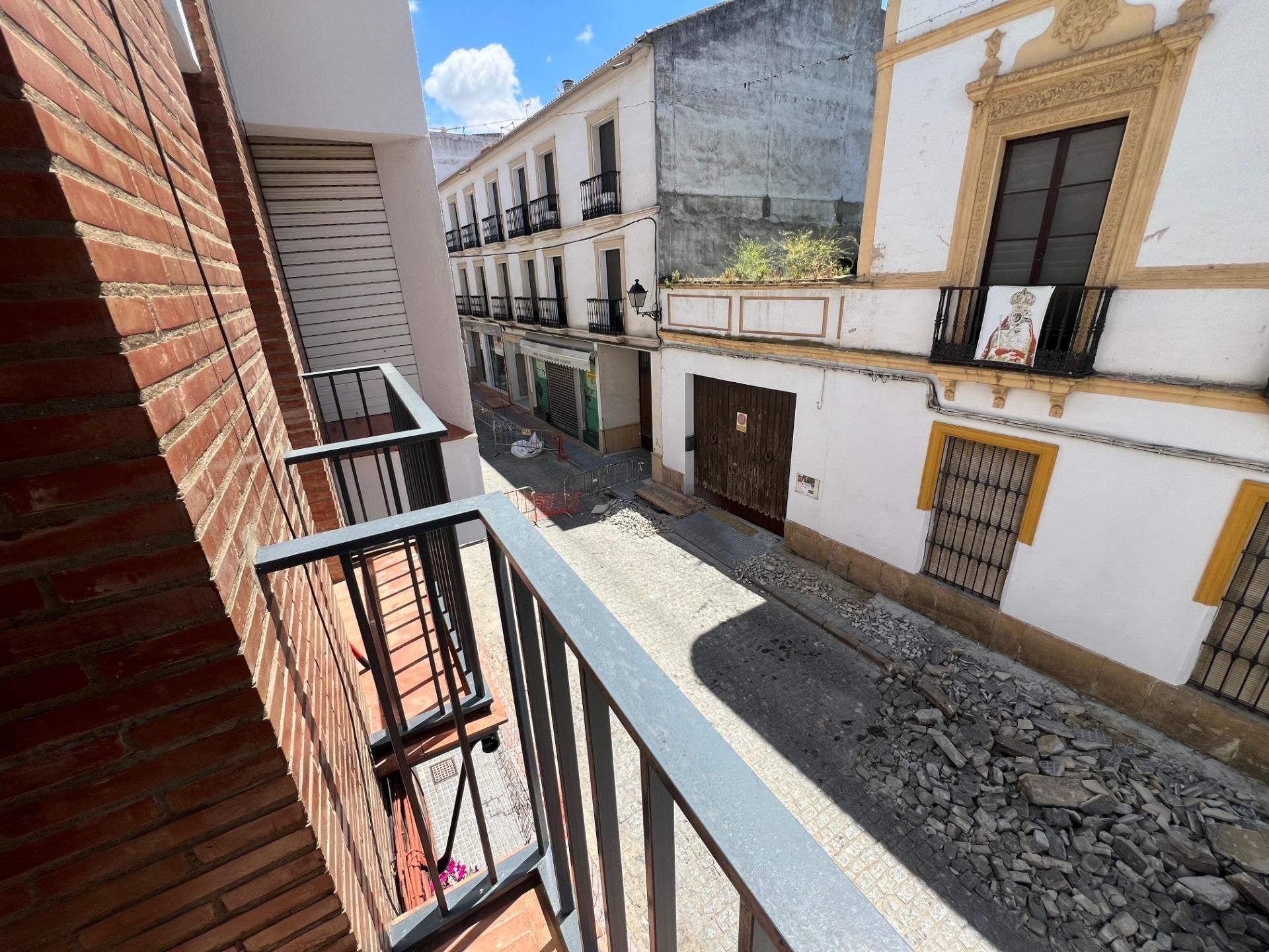 Vista exterior de Pis en venda en Bujalance amb Terrassa