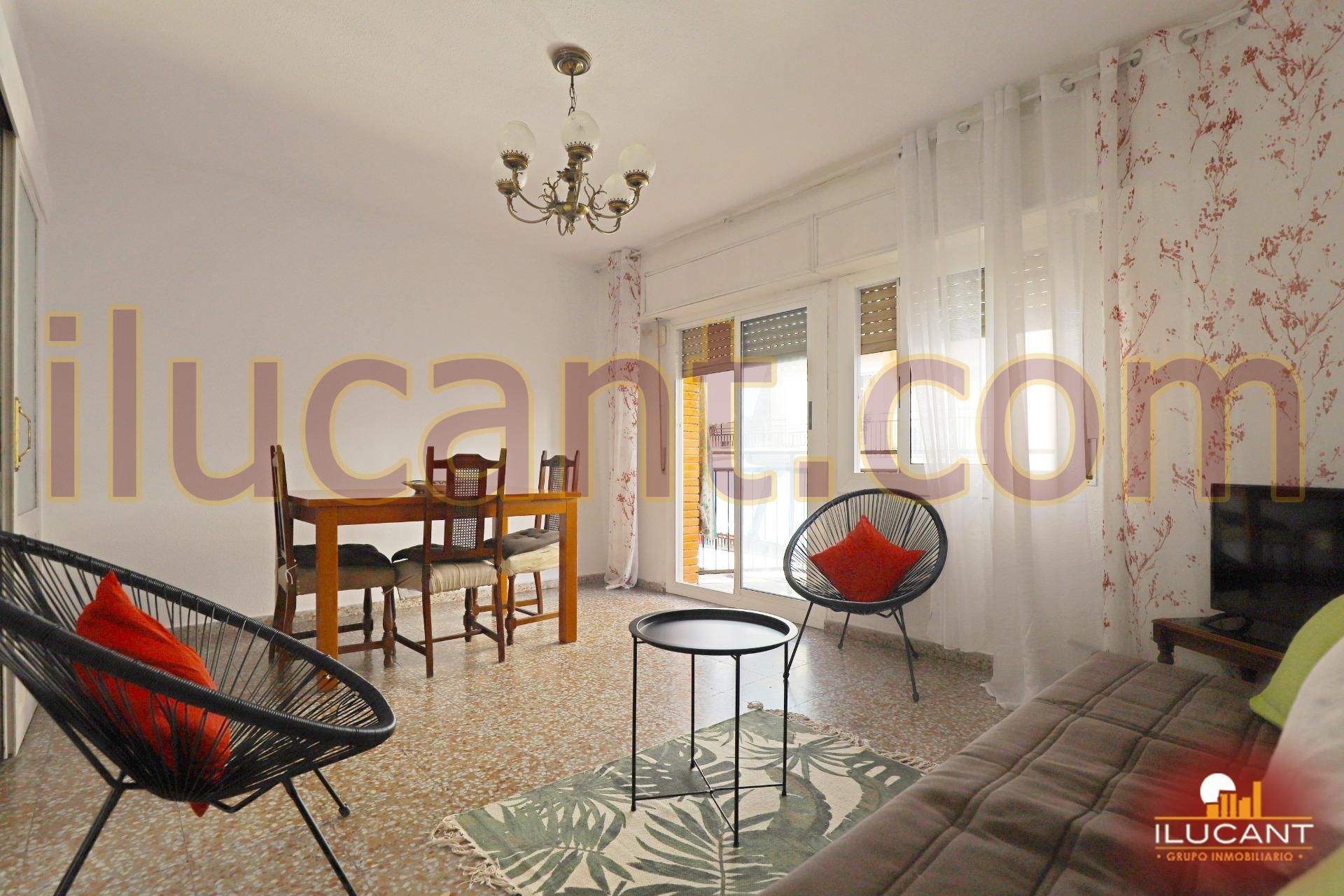 Living room of Flat for sale in Alicante / Alacant  with Balcony
