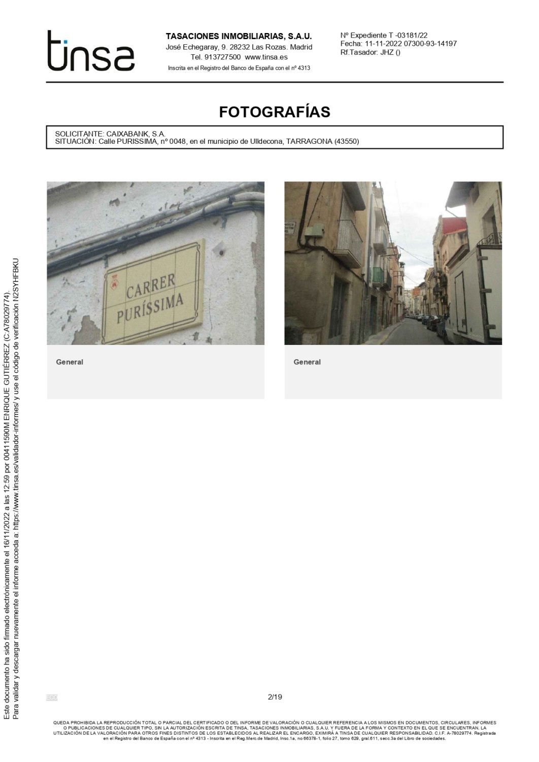 Exterior view of House or chalet for sale in Ulldecona