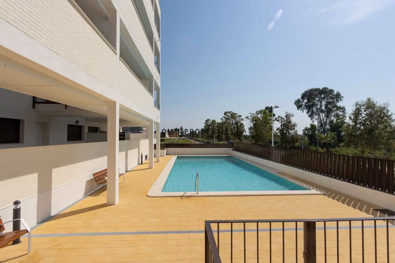 Piscina de Ático de alquiler en Sagunto / Sagunt con Aire acondicionado, Calefacción y Parquet