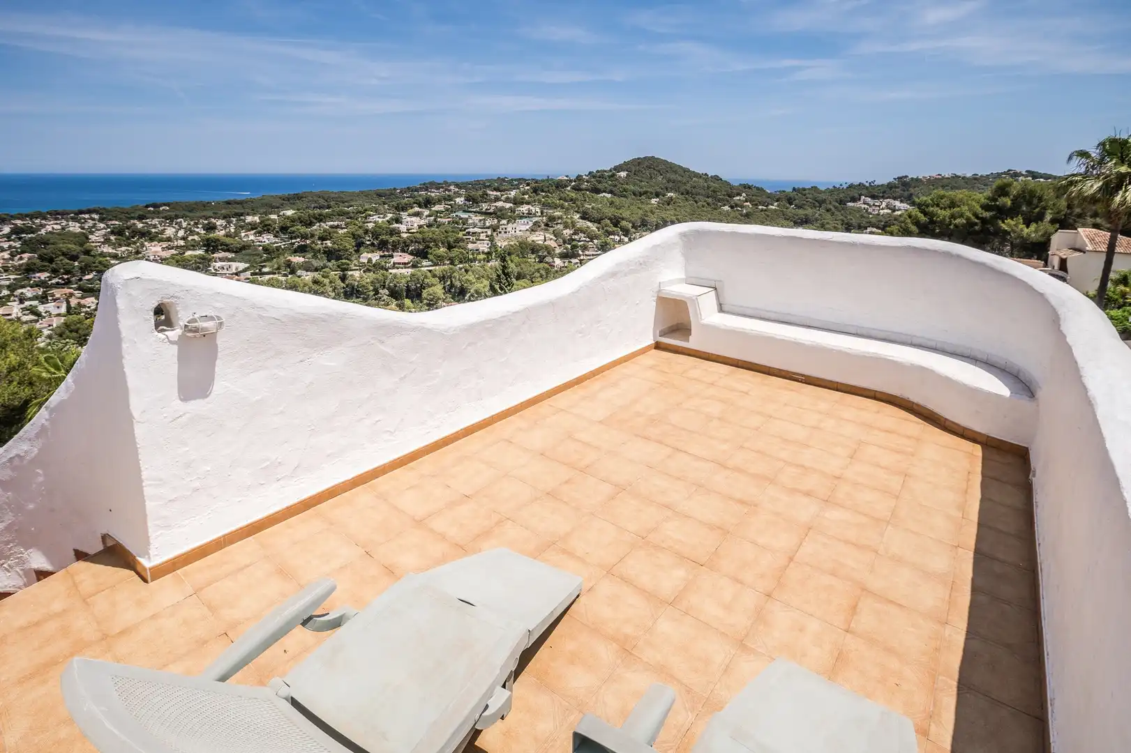 Terraza de Casa o chalet en venta en Jávea / Xàbia con Aire acondicionado, Calefacción y Jardín privado