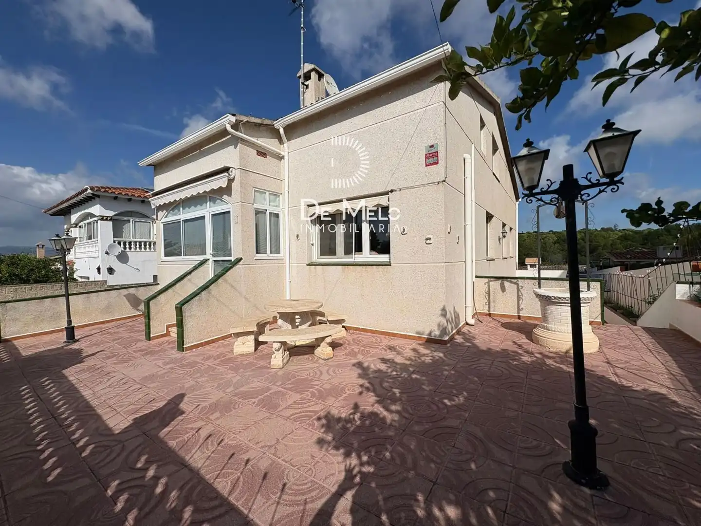Vista exterior de Casa o xalet en venda en Bellvei amb Aire condicionat, Calefacció i Terrassa