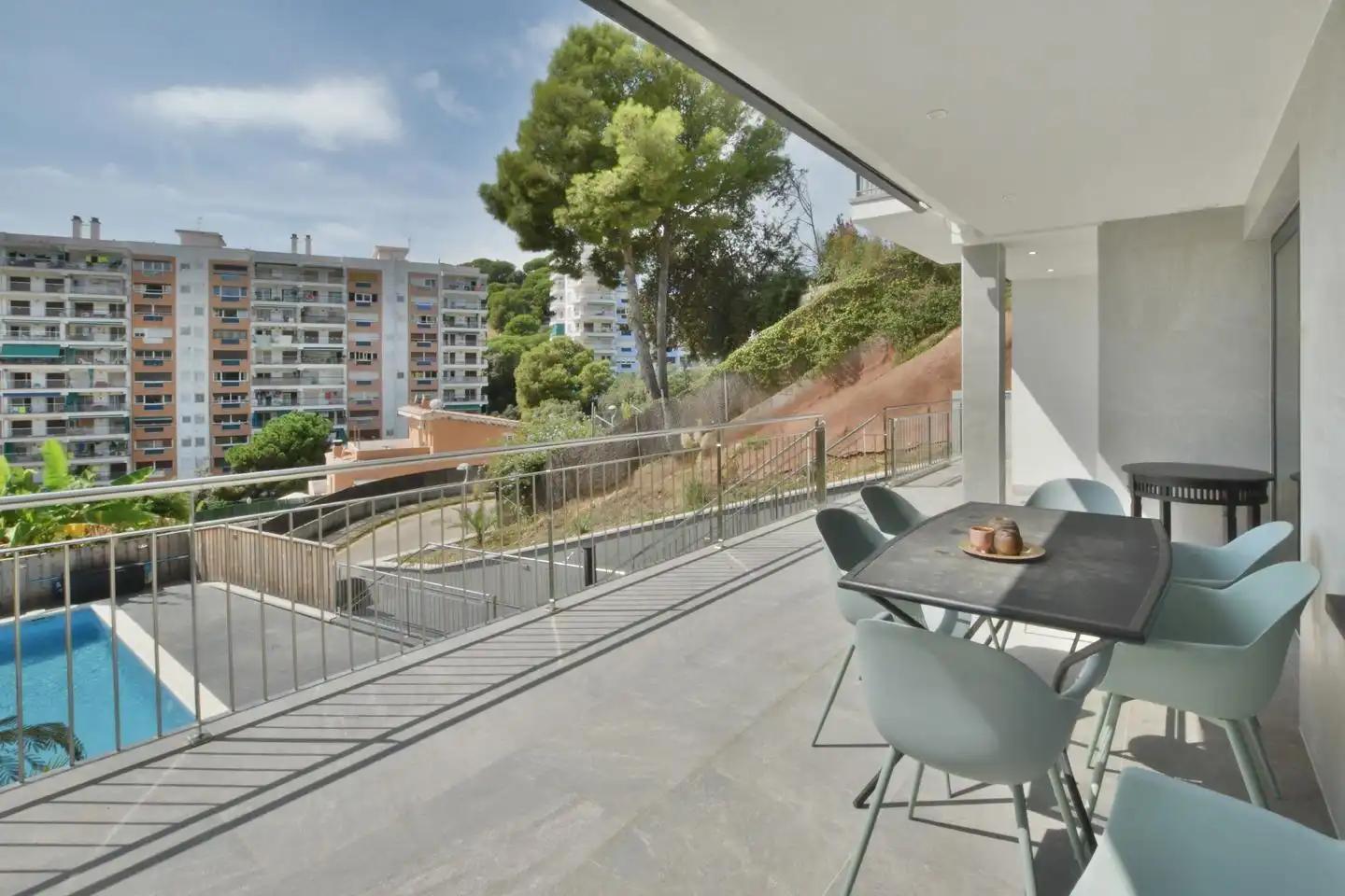 Terraza de Casa o chalet en venta en Calella con Aire acondicionado, Calefacción y Jardín privado