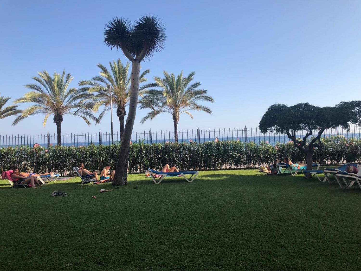 Jardí de Planta baixa en venda en Marbella amb Aire condicionat, Calefacció i Piscina