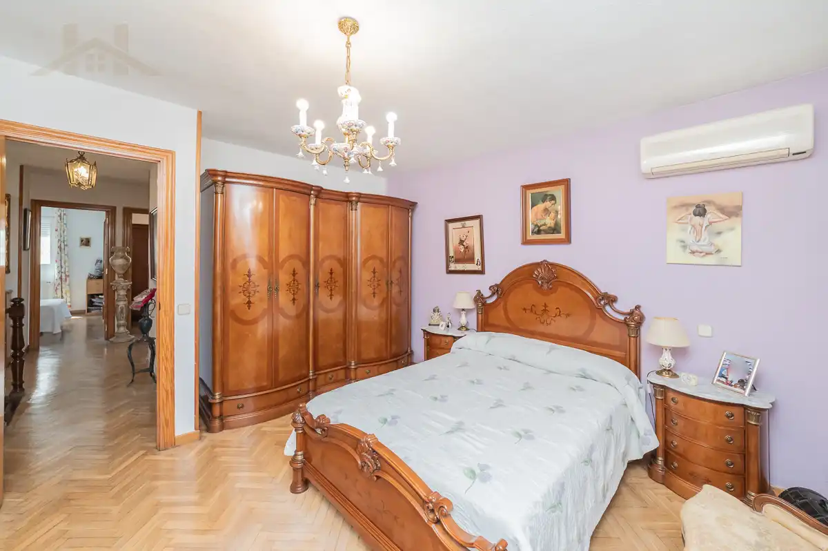Bedroom of Houses for sale in Arroyomolinos (Madrid)  with Air Conditioner, Heating and Private garden