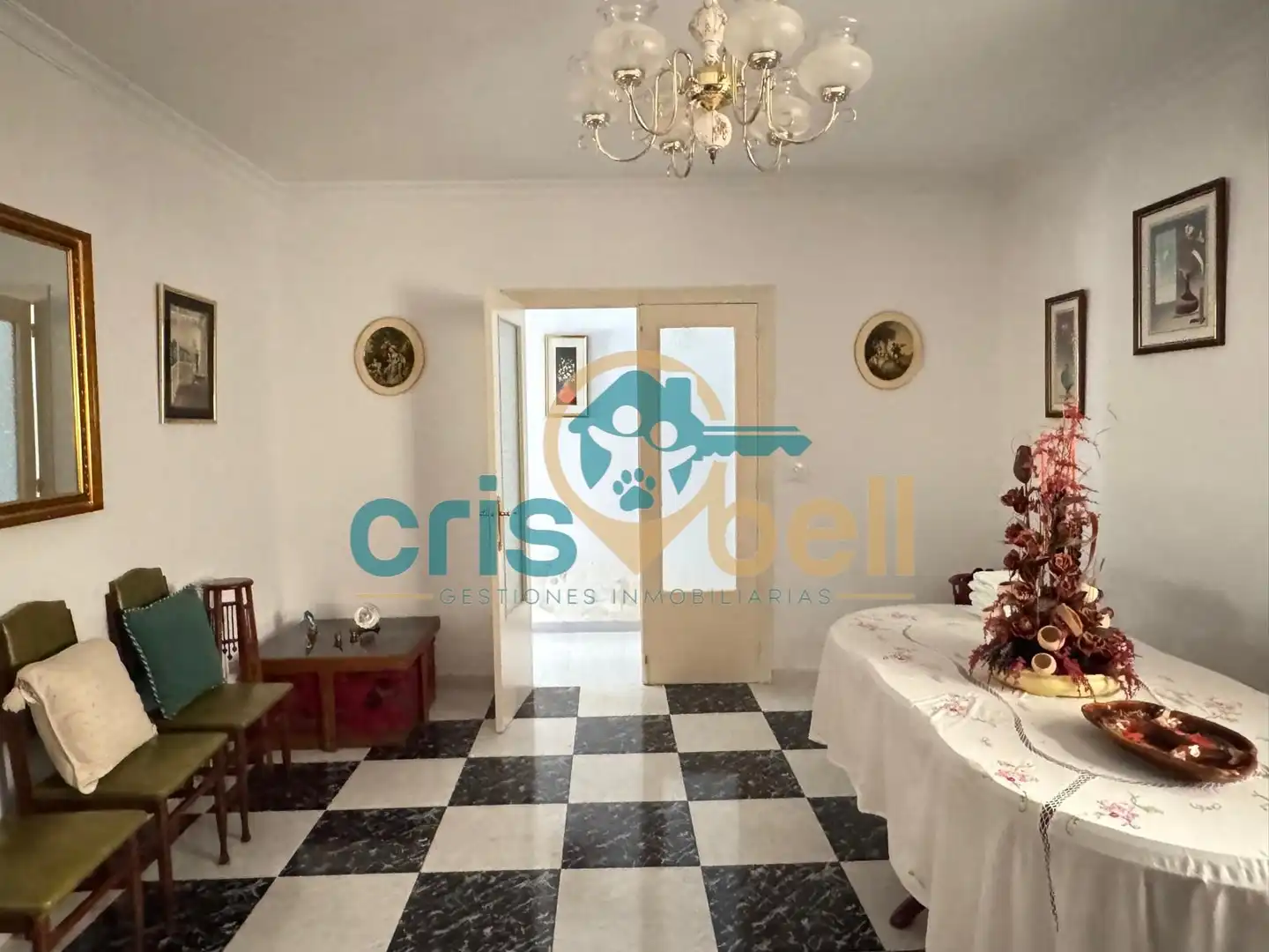 Comedor de Casa adosada en venta en Lorca con Aire acondicionado, Terraza y Amueblado