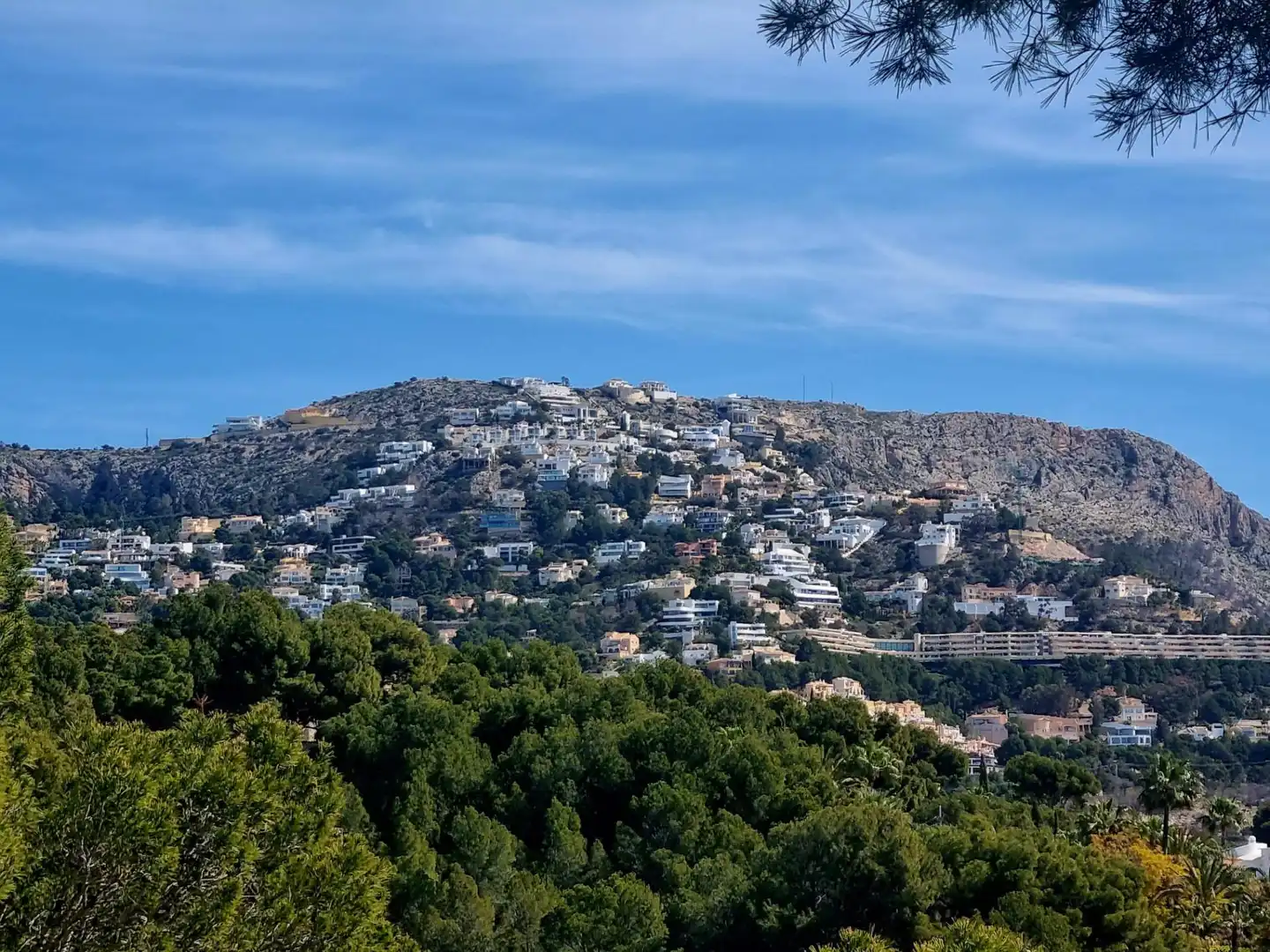 Vista exterior de Residencial en venda en Altea
