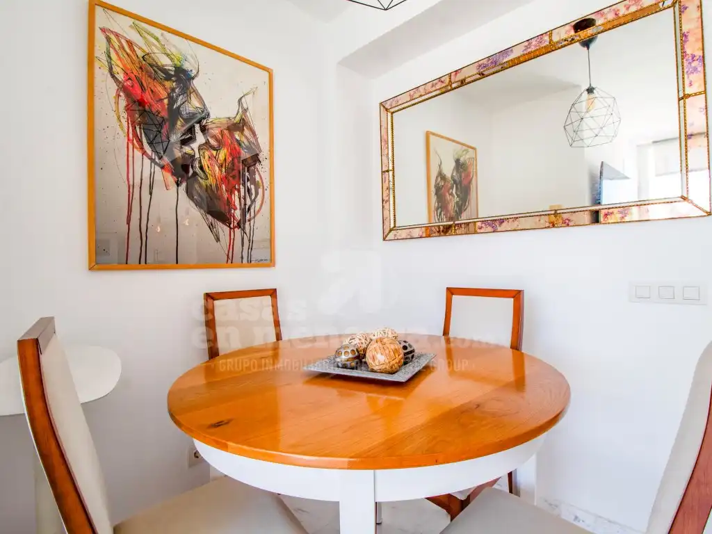 Dining room of Flat for sale in Maó - Mahón  with Air Conditioner, Swimming Pool and Community pool