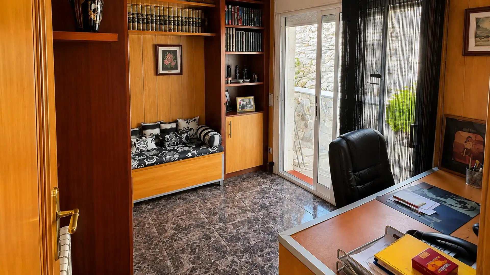 Sala d'estar de Casa o xalet en venda en Vacarisses amb Calefacció, Jardí privat i Terrassa