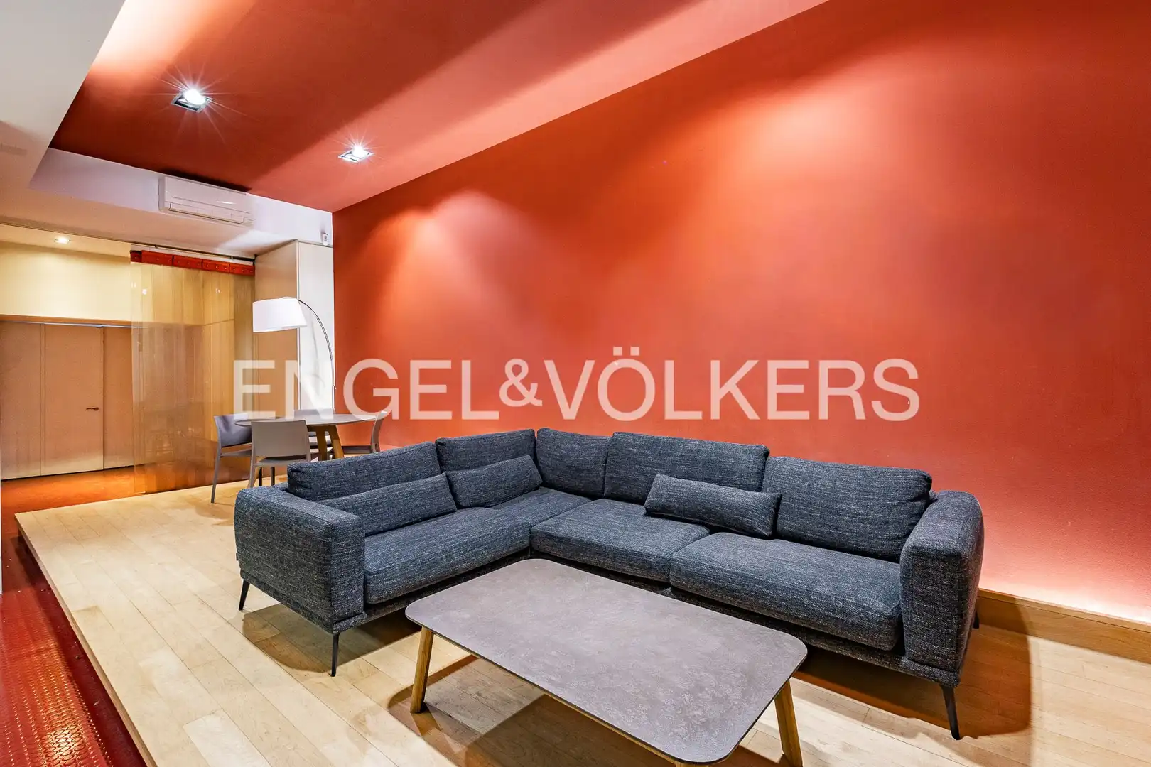 Sala de estar de Piso en venta en Barcelona con Aire acondicionado, Calefacción y Parquet